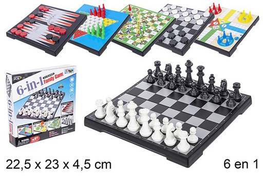 [110703] Jeu d'échecs 6 en 1