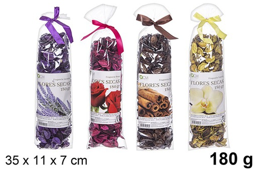 [110558] Potpourri flores secas fragrâncias variadas 180 gr.