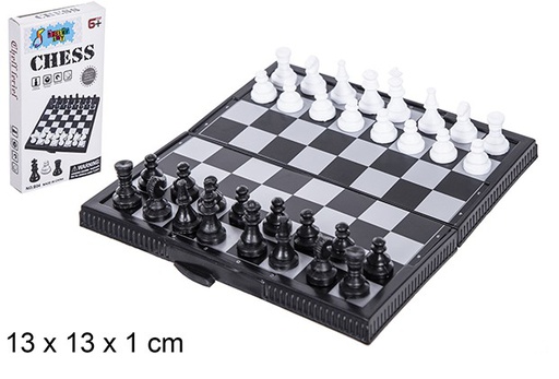 [110706] Jeu d'échecs magnétique 13x13 cm