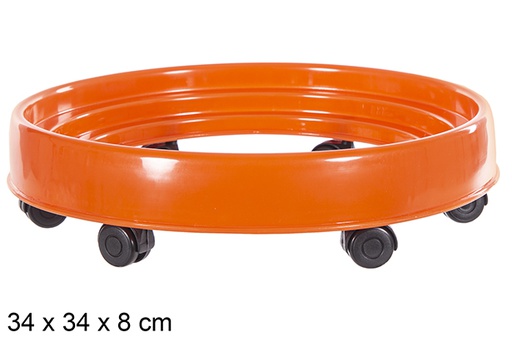 [111891] Porte-bouteille à roulettes