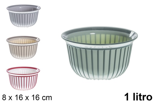 [111962] Ciotola di plastica Linea 1 l.