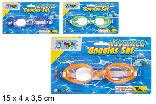 [112180] Lunettes de natation sous blister