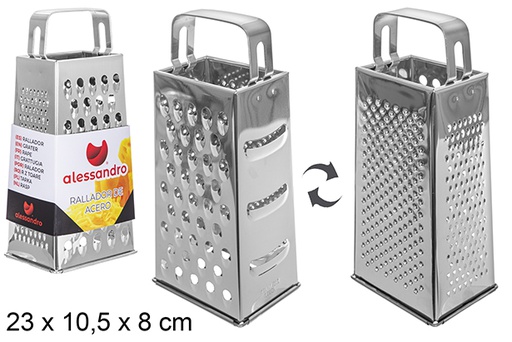 [111426] 4-sided steel grater 23 cm