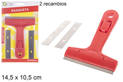 [111771] Raspador com 2 lâminas de reposição