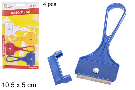 [111772] Pack 4 scratchers assorted colors