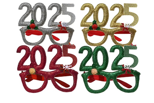 [112381] Óculos de natal 2025 cores sortidos