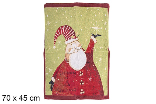 [113109] Funda silla decorada Papa Noel 70x45 cm