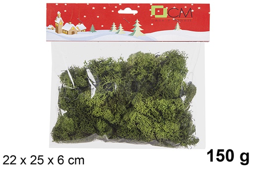 [113800] Musgo líquen verde claro em blister 150 gr.