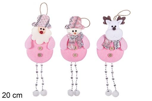 [113375] Assortiment de pendentifs de Noël pour décoration de maison 20 cm