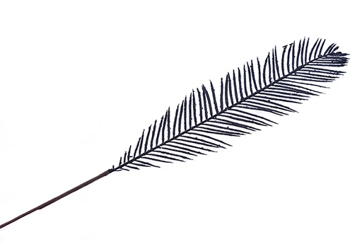 [206610] Black glitter branch 70 cm