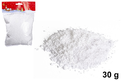 [111813] Sacco di neve artificiale natalizio 30 grammi