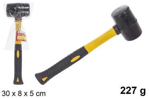 [111768] Rubber mallet 227 gr. 30 cm