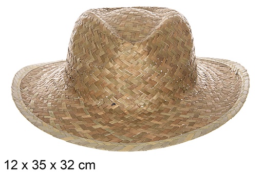 [112312] Chapeau de paille couleur Basic