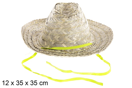 [112334] Cappello di paglia da Cowboy colorato