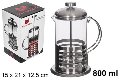 [112973] Tetera/cafetera francesa 800 ml