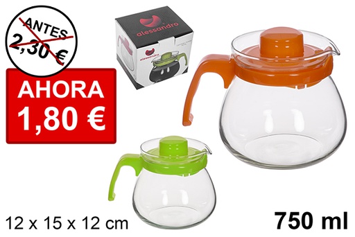 [112864] Verseuse à café couleurs assorties 750 ml