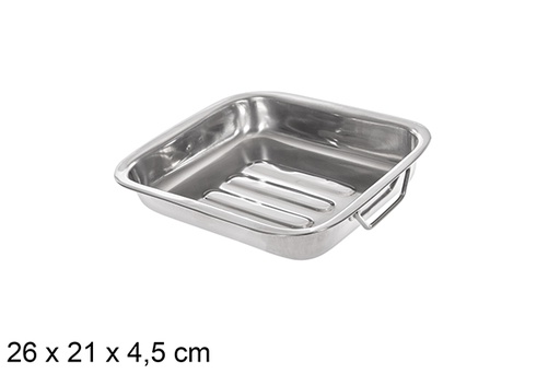 [114394] Bandeja horno acero 25 cm