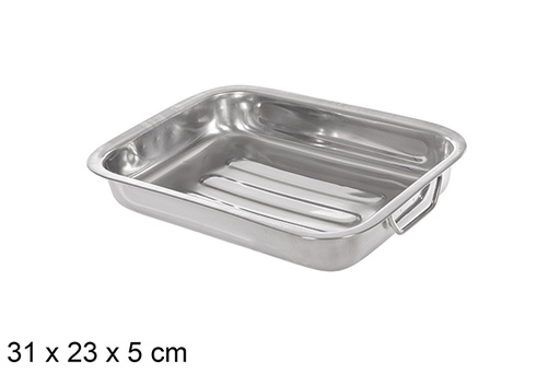 [114395] Bandeja horno acero 30 cm