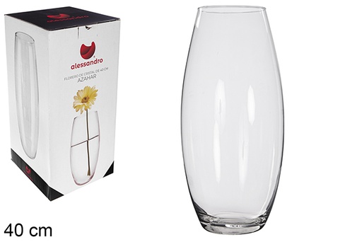 [112059] Vase en verre Azahar 40 cm