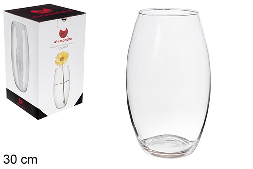 [112060] Vase en verre Azahar 30 cm