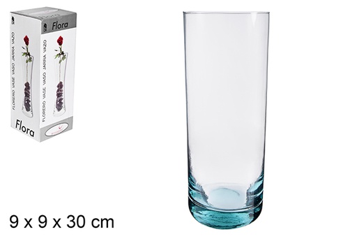 [112336] Florero cristal Venecia 30 cm