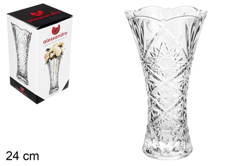 [113545] Florero cristal Pekín 24 cm