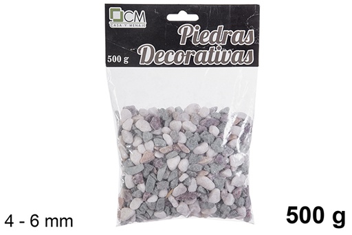 [114256] Pierre décorative assortie 4-6 mm (500 gr.)