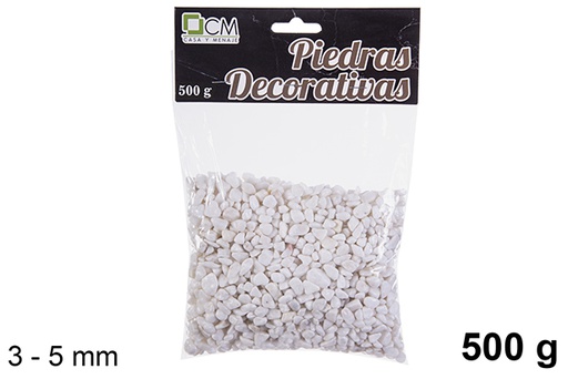 [114259] Piedra decorativa blanca 3-5 mm (500 gr.)