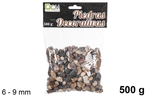 [114275] Piedra decorativa surtida 6-9 mm (500 gr.)
