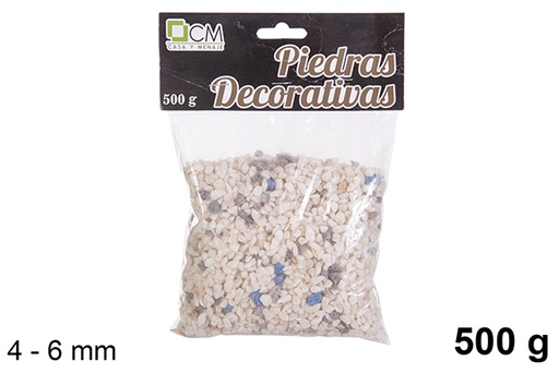 [114291] Pierre décorative couleur assortie 4-6 mm (500 gr.)