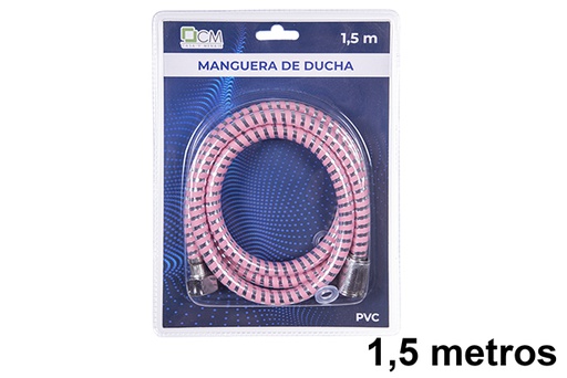 [114295] Flessibile doccia in PVC 1,5 m.