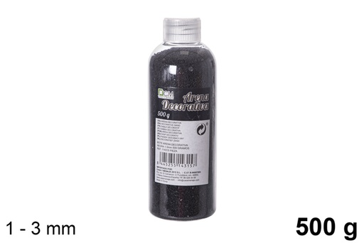 [114315] Pot de sable décoratif gris clair 1-3 mm (500 gr.)