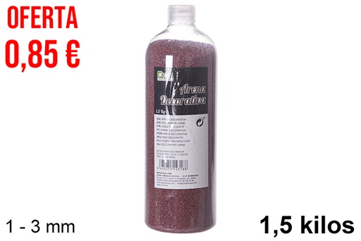 [114318] Bote arena decorativa chocolate 1-3 mm (1,5 kg)