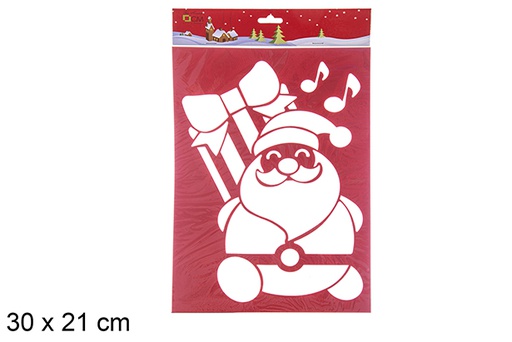 [114421] Plantilla navidad papa noel 30x21cm