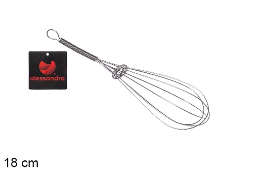 [114779] Batedor Spring aço inoxidável 18 cm