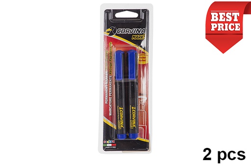 [205838] Pack 2 blue markers