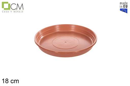 [115076] Sottovaso Olimpic in terracotta 18 cm