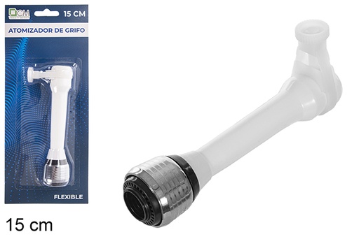 [115166] Atomizzatore flessibile per rubinetto 15 cm