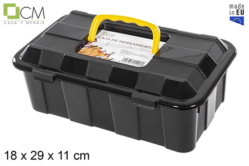 [115212] Caja plástico herramientas 18 cm
