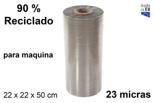 [106155] Filme stretch transparente para automático de 23 mícrons