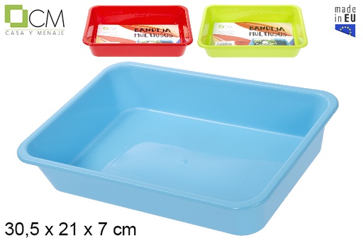 [102985] Plastic tray assorted colors nº3