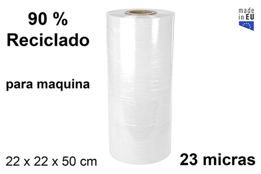 [115414] Film étirable blanc pour automatique 23 microns