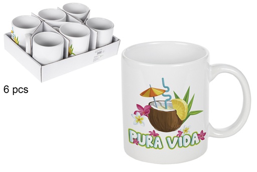 [115433] Pura vida ceramic mug