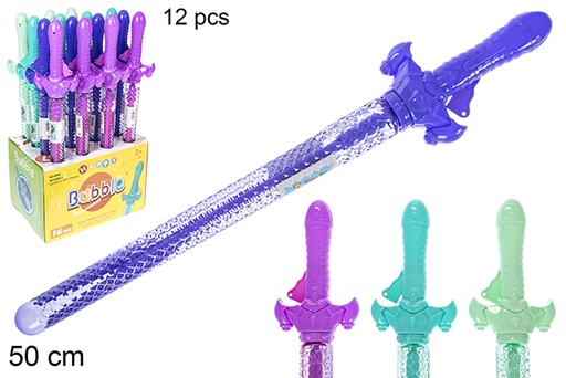 [115529] Spada Bubble colori assortiti 50 cm