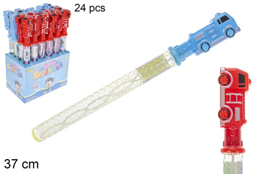 [115537] Bubble sword fire truck 37 cm