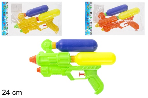 [115570] Pistola de água colorida 24 cm