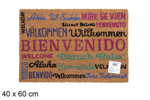 [115691] Welcome coconut doormat 40x55 cm