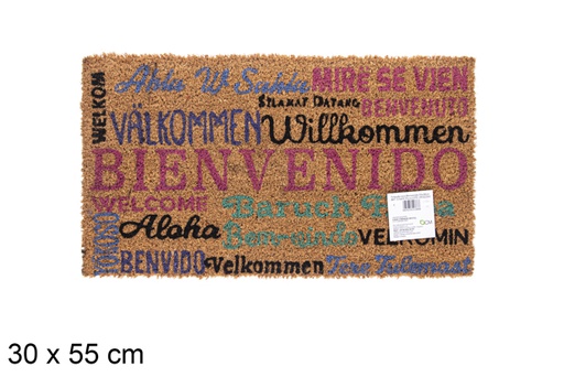 [115695] Welcome paillasson coco 30x55 cm