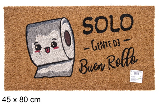 [115706] Buen rollo coconut doormat 45x80 cm