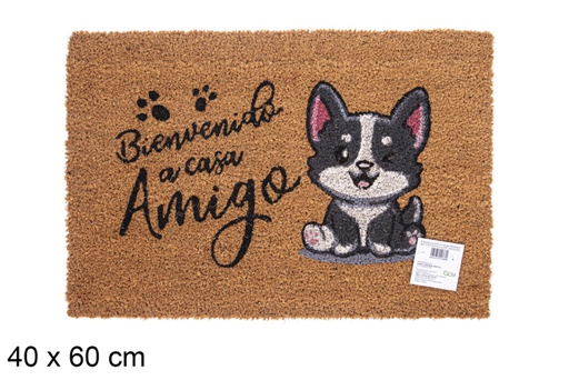 [115719] Coco doormat Dog friend 40x60 cm